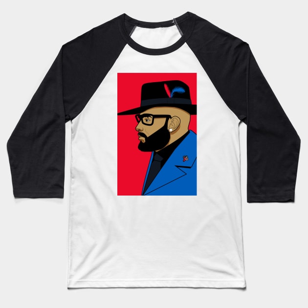 Beards and blazers Baseball T-Shirt by God Given apparel